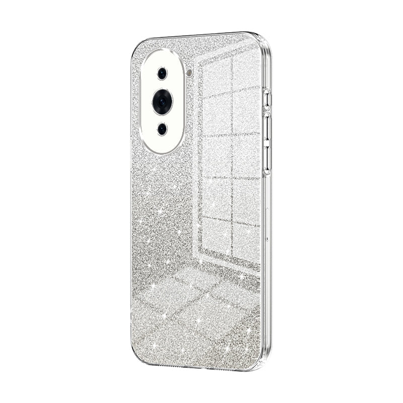 Huawei Nova 10 Pro Luxurious Electroplated Gradient Glitter Powder Case - Enhanced Lens Protection