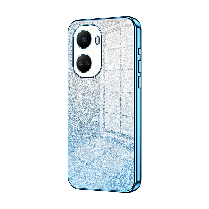 Huawei Nova 10 SE Luxurious Electroplated Gradient Glitter Powder Case - Enhanced Lens Protection