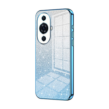 Huawei Nova 11 Pro Luxurious Electroplated Gradient Glitter Powder Case - Enhanced Lens Protection