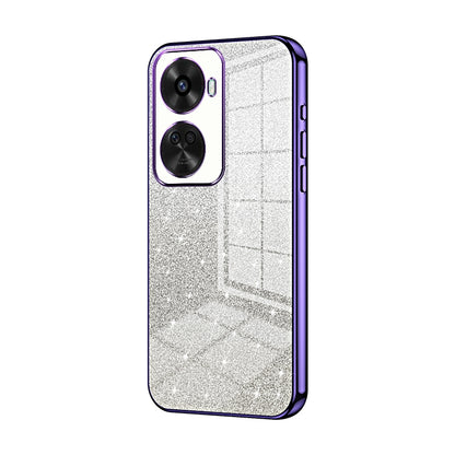 Huawei Nova 11 SE Luxurious Electroplated Gradient Glitter Powder Case - Enhanced Lens Protection