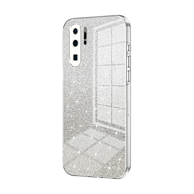 Huawei P30 Pro Luxurious Electroplated Gradient Glitter Powder Case - Enhanced Lens Protection