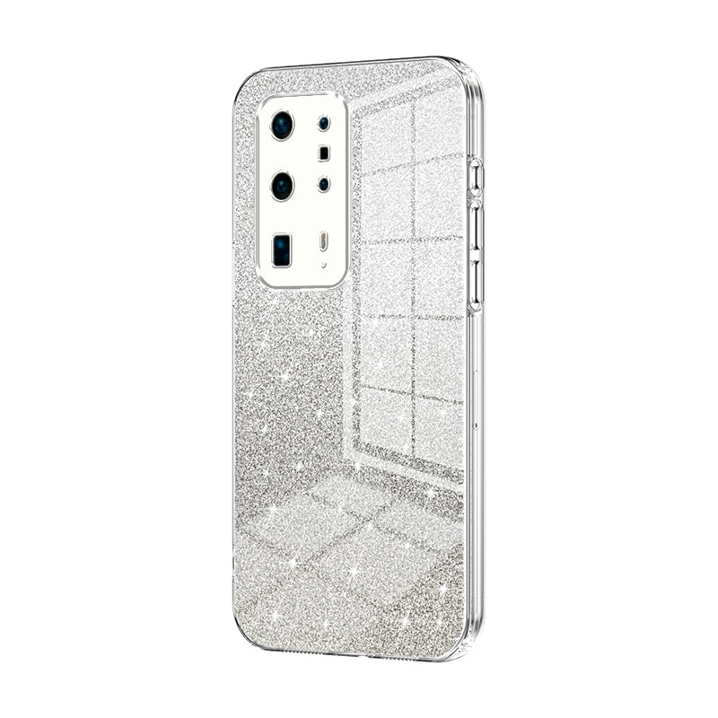 Huawei P40 Pro+ Luxurious Electroplated Gradient Glitter Powder Case - Enhanced Lens Protection