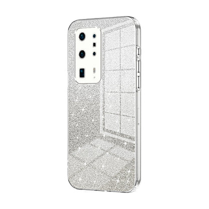 Huawei P40 Pro+ Luxurious Electroplated Gradient Glitter Powder Case - Enhanced Lens Protection