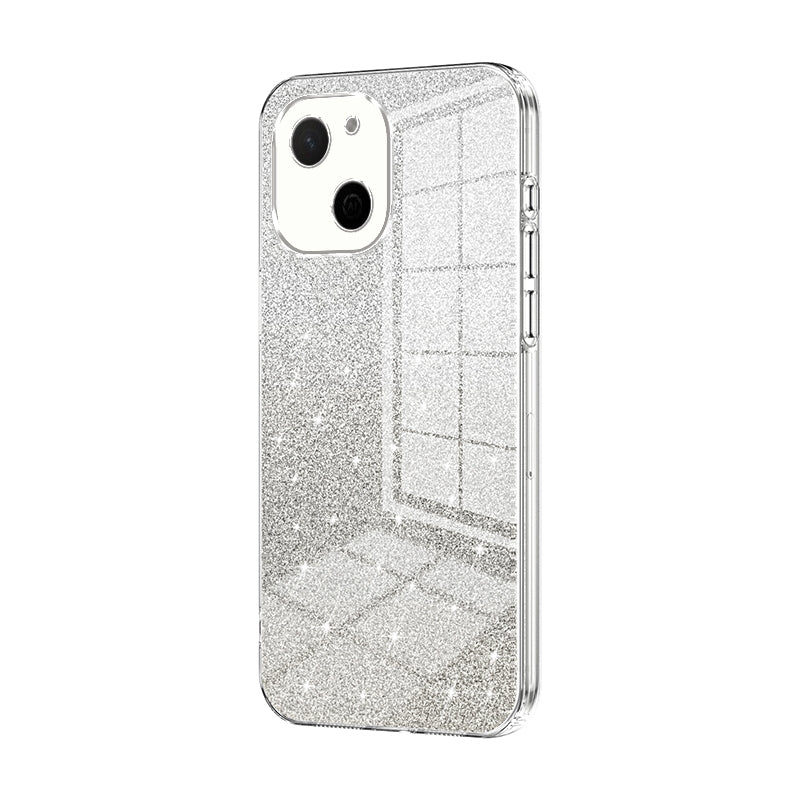 Huawei Maimang A20 Luxurious Electroplated Gradient Glitter Powder Case - Enhanced Lens Protection