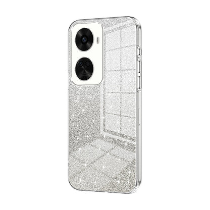 Huawei nova 12 SE Luxurious Electroplated Gradient Glitter Powder Case - Enhanced Lens Protection