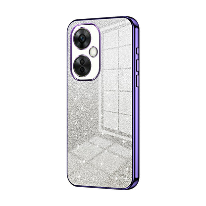 OnePlus Nord N30 Luxurious Electroplated Gradient Glitter Powder Case - Enhanced Lens Protection