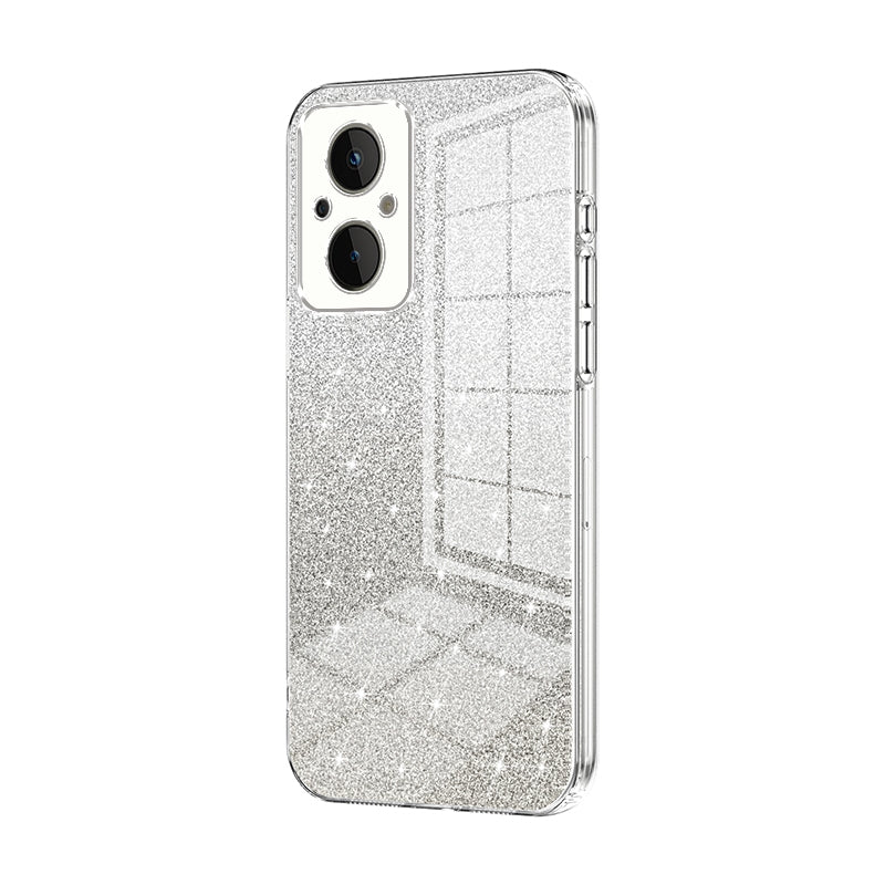 OnePlus Nord N20 5G Luxurious Electroplated Gradient Glitter Powder Case - Enhanced Lens Protection
