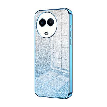 Realme 11 Luxurious Electroplated Gradient Glitter Powder Case - Enhanced Lens Protection