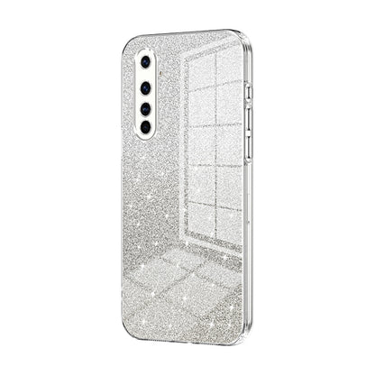 Realme X50 Pro Luxurious Electroplated Gradient Glitter Powder Case - Enhanced Lens Protection