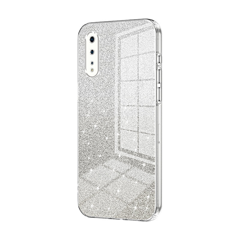 vivo iQOO Neo Luxurious Electroplated Gradient Glitter Powder Case - Enhanced Lens Protection