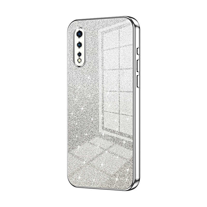 vivo iQOO Neo Luxurious Electroplated Gradient Glitter Powder Case - Enhanced Lens Protection