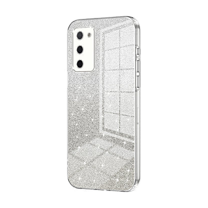 OPPO A53s 5G Luxurious Electroplated Gradient Glitter Powder Case - Enhanced Lens Protection