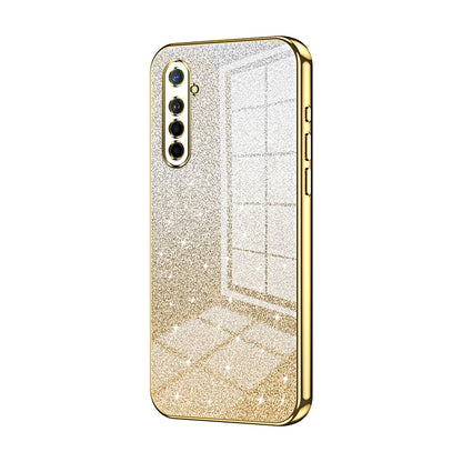 OPPO K5 Luxurious Electroplated Gradient Glitter Powder Case - Enhanced Lens Protection