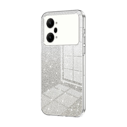 OPPO K10 Pro Luxurious Electroplated Gradient Glitter Powder Case - Enhanced Lens Protection