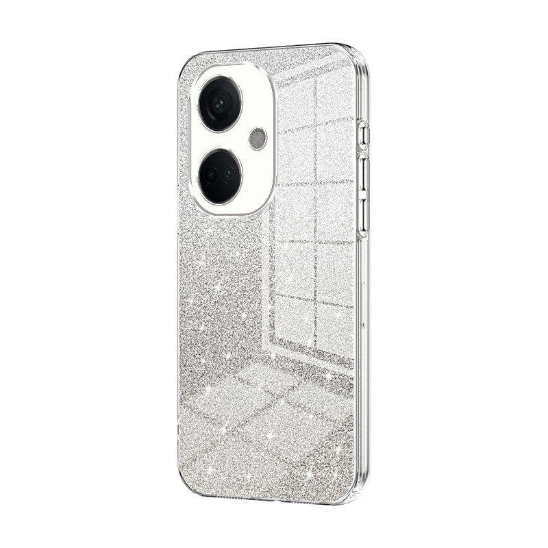 OPPO K11 Luxurious Electroplated Gradient Glitter Powder Case - Enhanced Lens Protection