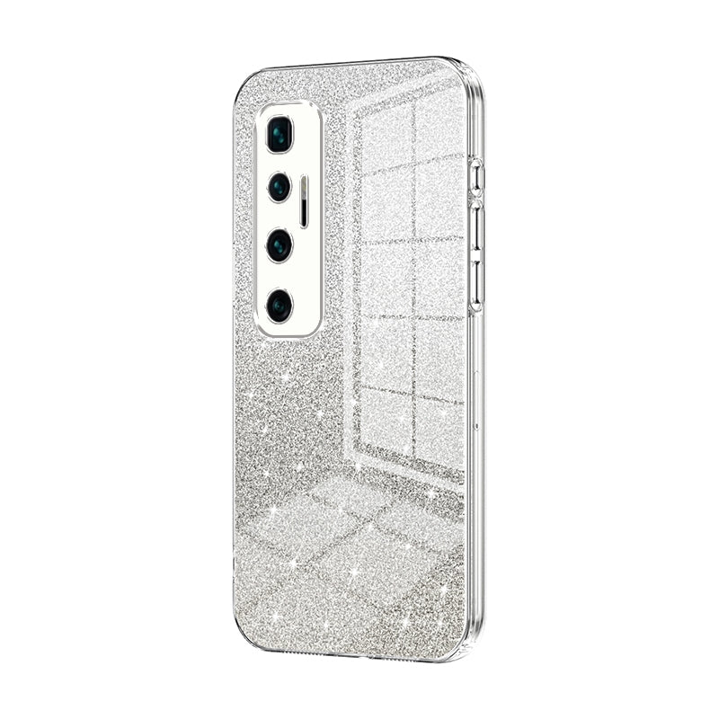 Xiaomi Mi 10 Ultra Luxurious Electroplated Gradient Glitter Powder Case - Enhanced Lens Protection