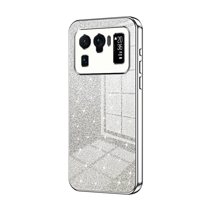 Xiaomi Mi 11 Ultra Luxurious Electroplated Gradient Glitter Powder Case - Enhanced Lens Protection