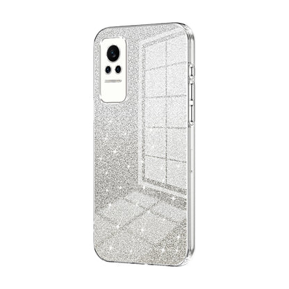 Xiaomi Civi Luxurious Electroplated Gradient Glitter Powder Case - Enhanced Lens Protection