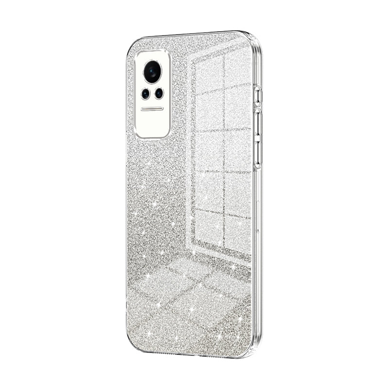 Xiaomi Civi 1S Luxurious Electroplated Gradient Glitter Powder Case - Enhanced Lens Protection