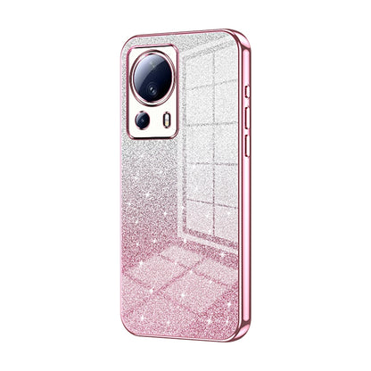 Xiaomi Civi 2 Luxurious Electroplated Gradient Glitter Powder Case - Enhanced Lens Protection