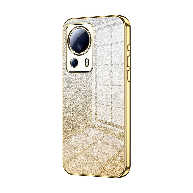 Xiaomi Civi 2 Luxurious Electroplated Gradient Glitter Powder Case - Enhanced Lens Protection