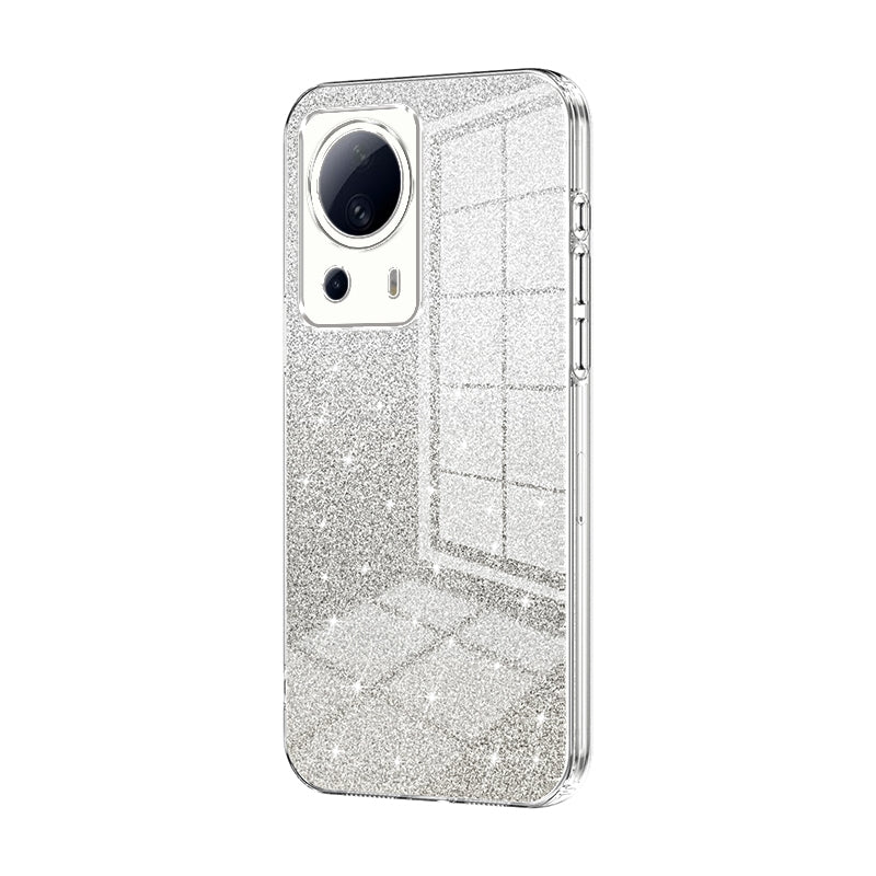 Xiaomi Civi 2 Luxurious Electroplated Gradient Glitter Powder Case - Enhanced Lens Protection