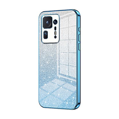 Xiaomi Mix 4 Luxurious Electroplated Gradient Glitter Powder Case - Enhanced Lens Protection