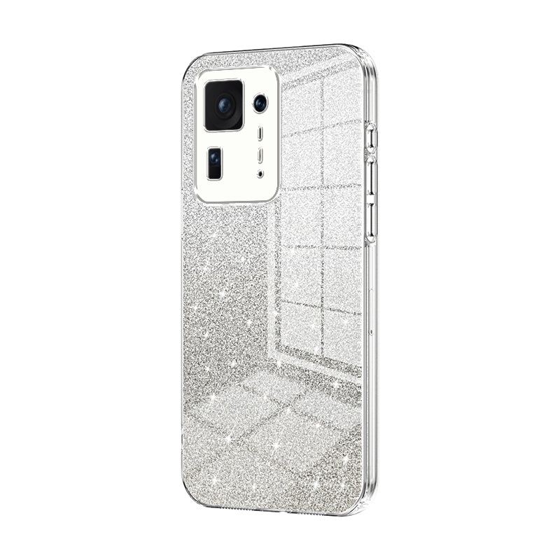 Xiaomi Mix 4 Luxurious Electroplated Gradient Glitter Powder Case - Enhanced Lens Protection