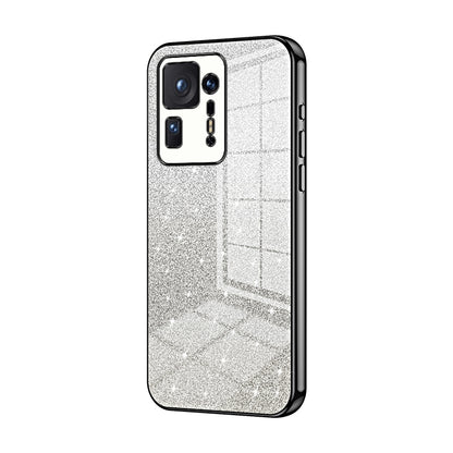 Xiaomi Mix 4 Luxurious Electroplated Gradient Glitter Powder Case - Enhanced Lens Protection