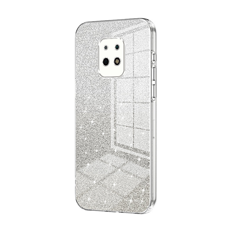 Xiaomi Redmi 10X 5G Luxurious Electroplated Gradient Glitter Powder Case - Enhanced Lens Protection