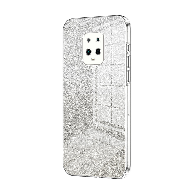 Xiaomi Redmi 10X Pro 5G Luxurious Electroplated Gradient Glitter Powder Case - Enhanced Lens Protection