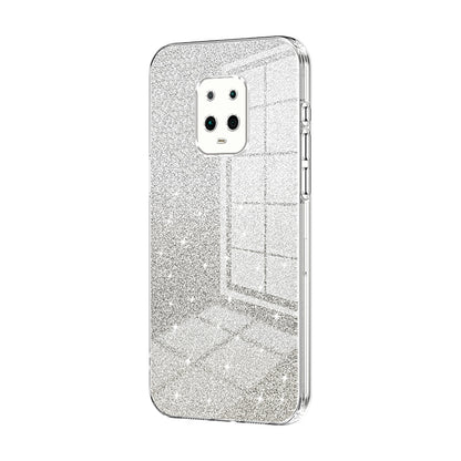 Xiaomi Redmi 10X Pro 5G Luxurious Electroplated Gradient Glitter Powder Case - Enhanced Lens Protection