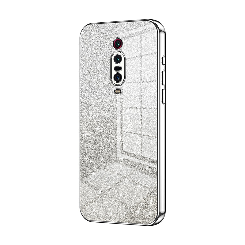 Xiaomi Redmi K20 Luxurious Electroplated Gradient Glitter Powder Case - Enhanced Lens Protection