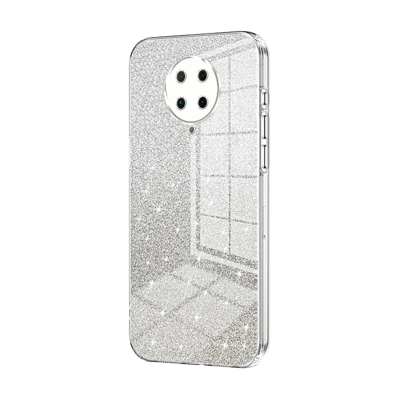 Xiaomi Redmi K30 Pro Luxurious Electroplated Gradient Glitter Powder Case - Enhanced Lens Protection