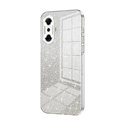 Xiaomi Redmi K40 Gaming Luxurious Electroplated Gradient Glitter Powder Case - Enhanced Lens Protection