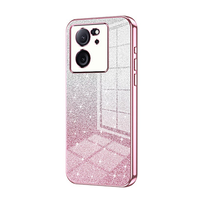 Xiaomi Redmi K60 Ultra Luxurious Electroplated Gradient Glitter Powder Case - Enhanced Lens Protection