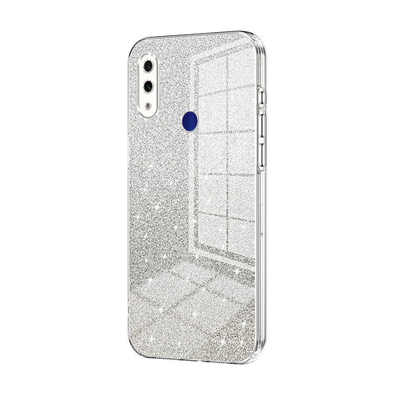 Xiaomi Redmi Note 7 Luxurious Electroplated Gradient Glitter Powder Case - Enhanced Lens Protection