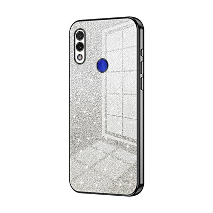 Xiaomi Redmi Note 7 Luxurious Electroplated Gradient Glitter Powder Case - Enhanced Lens Protection