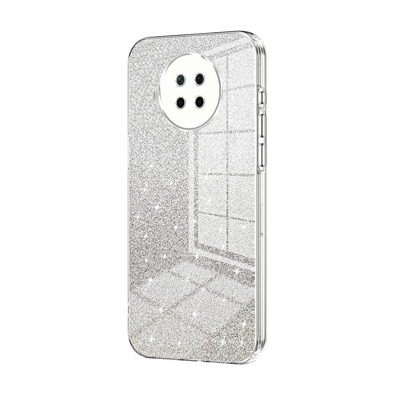 Xiaomi Mi 10T Lite Luxurious Electroplated Gradient Glitter Powder Case - Enhanced Lens Protection