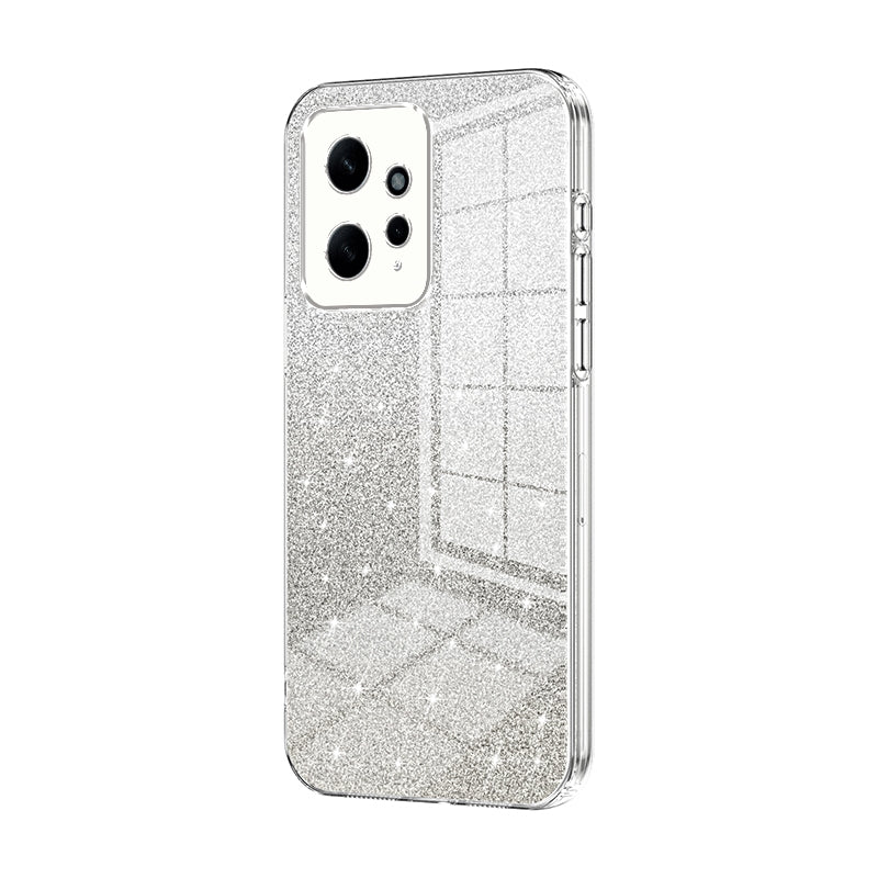 Xiaomi Redmi Note 12 4G Luxurious Electroplated Gradient Glitter Powder Case - Enhanced Lens Protection