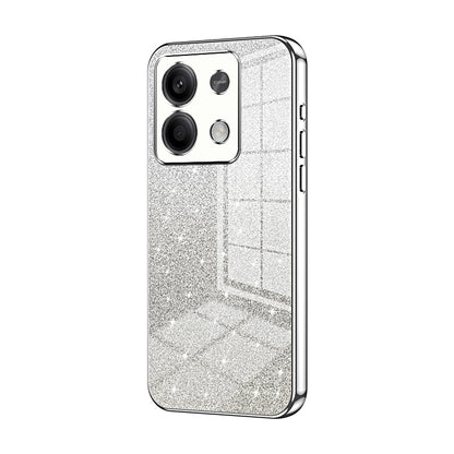 Xiaomi Redmi Note 13 5G Luxurious Electroplated Gradient Glitter Powder Case - Enhanced Lens Protection