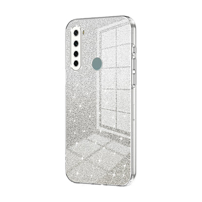 Xiaomi Redmi Note 8 Luxurious Electroplated Gradient Glitter Powder Case - Enhanced Lens Protection