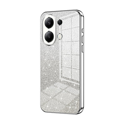 Xiaomi Redmi Note 13 4G Luxurious Electroplated Gradient Glitter Powder Case - Enhanced Lens Protection