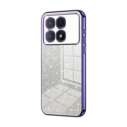 Xiaomi Redmi K70 Ultra Luxurious Electroplated Gradient Glitter Powder Case - Enhanced Lens Protection