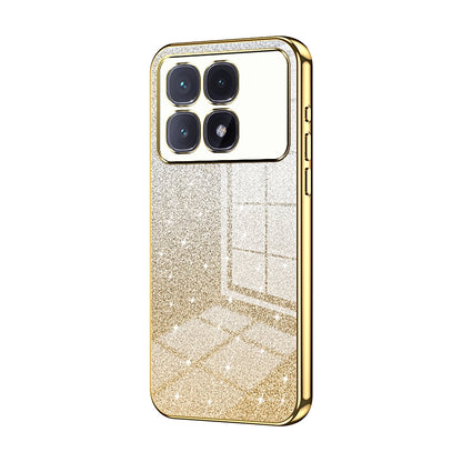 Xiaomi Redmi K70 Ultra Luxurious Electroplated Gradient Glitter Powder Case - Enhanced Lens Protection