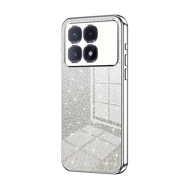 Xiaomi Redmi K70 Ultra Luxurious Electroplated Gradient Glitter Powder Case - Enhanced Lens Protection