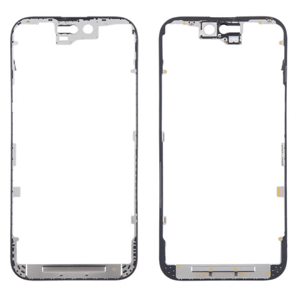 iPhone 15 Front LCD Screen Bezel Frame Replacement Part - Professional Fit, Quality Checked, Compatible with Apple