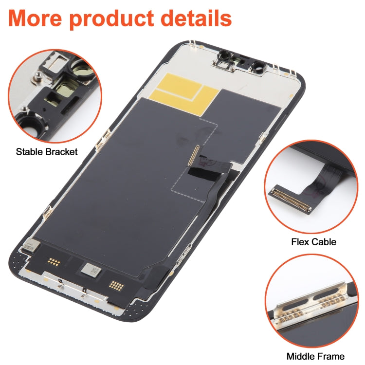 iPhone 13 Pro Max Incell LCD Screen Replacement - High Brightness, Wide Viewing Angle, Touch Digitizer Assembly