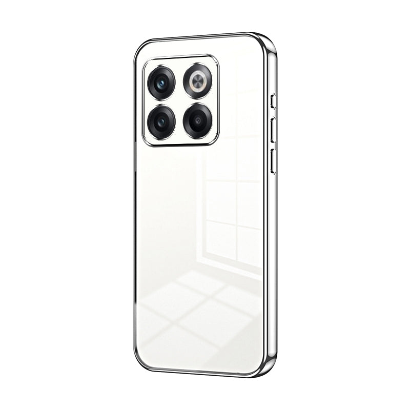 OnePlus Ace Pro Phone Case with Transparent Plating and Fine Hole Design: Crystal Clear & Scratch-Resistant