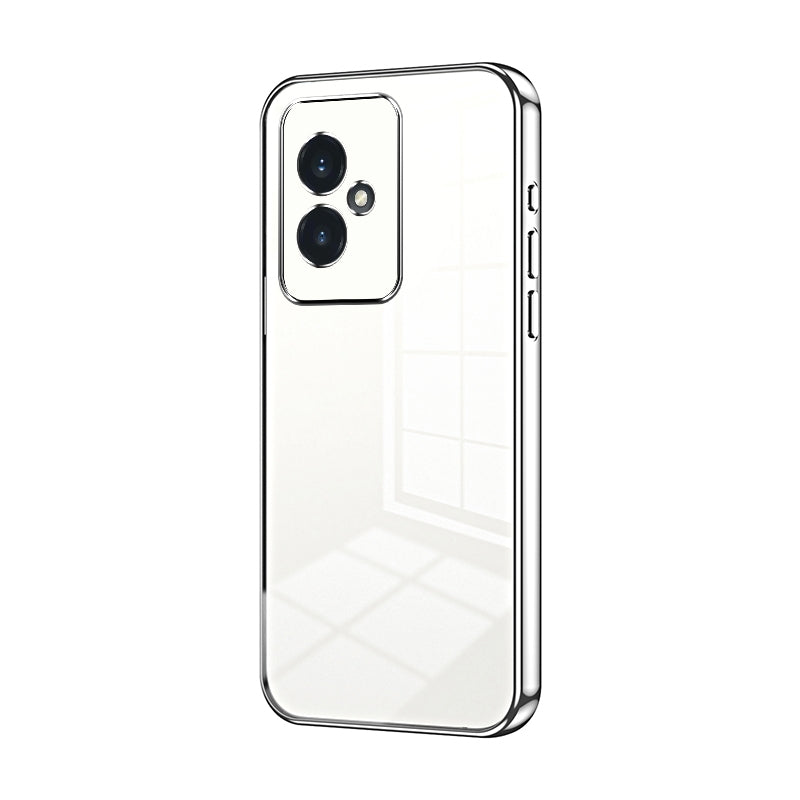 Honor 100 Phone Case with Transparent Plating and Fine Hole Design: Crystal Clear & Scratch-Resistant